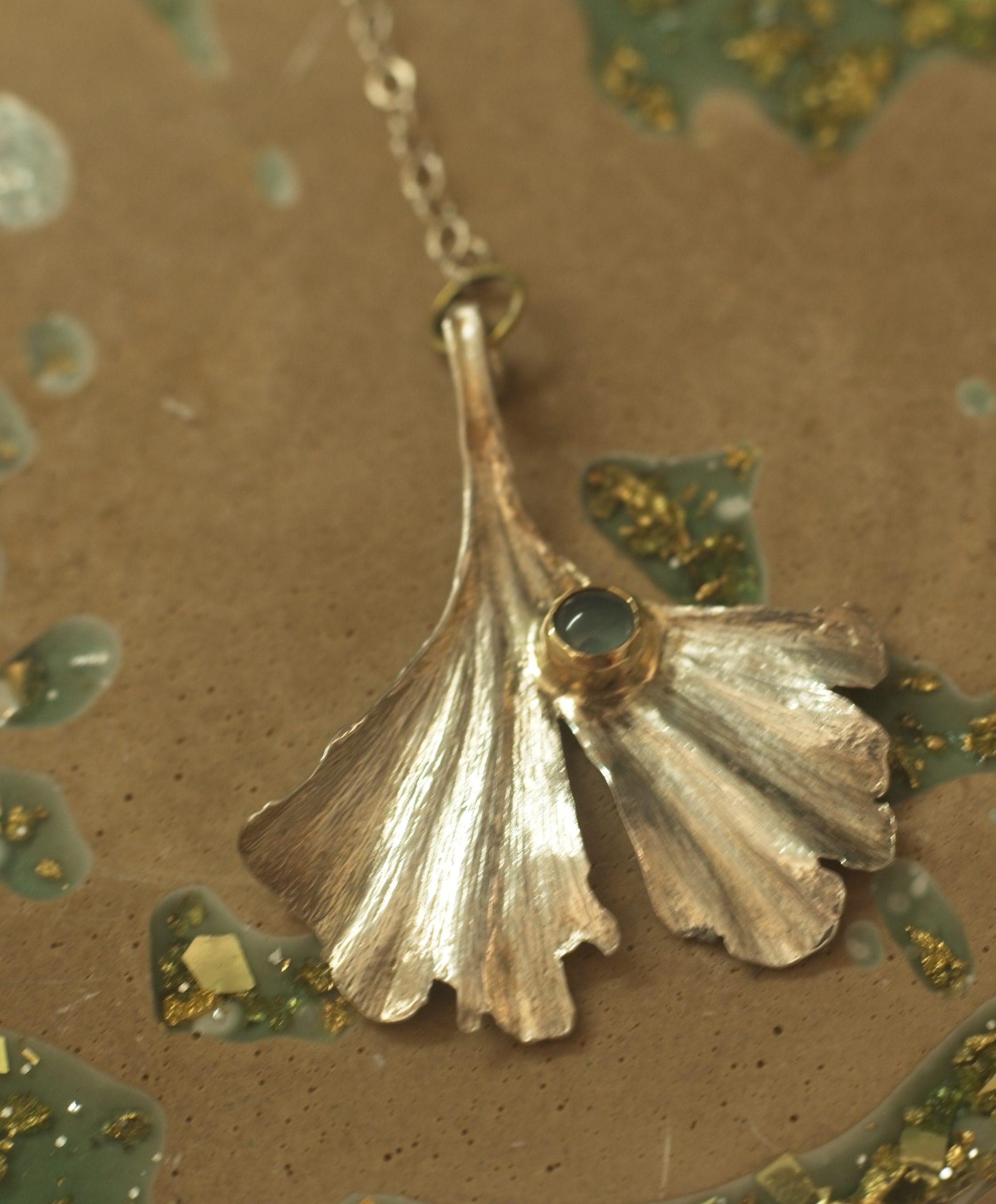 Gingko Leaf Pendant - Image 3
