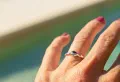 Coastal Relic Sapphire Ring