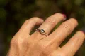 Coastal Relic Sapphire Ring