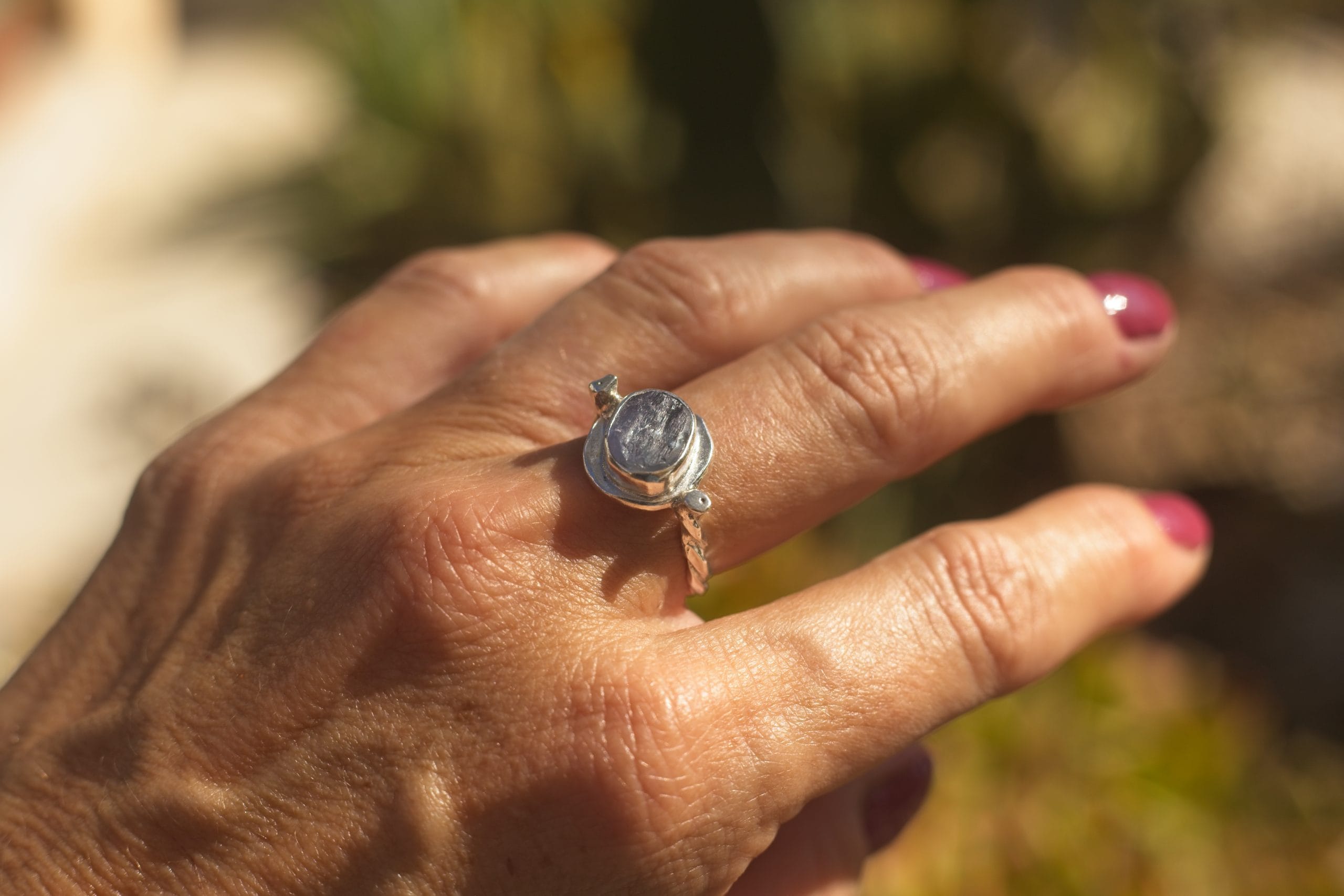 Bohemian Soul Amethyst Ring - Image 4