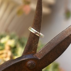 Emerald & Amethyst Mosaic Band