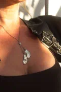 Feather Bolo Statement