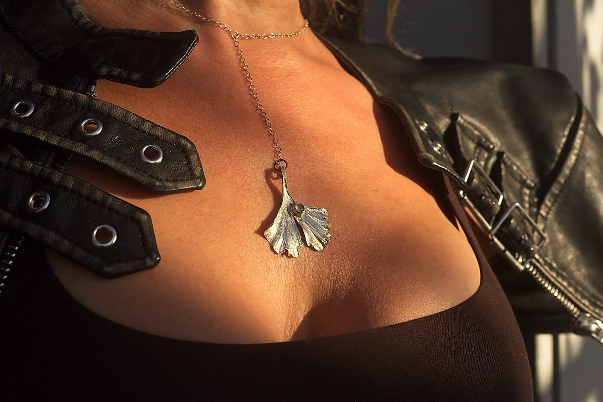 Gingko Leaf Pendant - Image 6