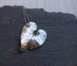 seashell, necklace, pendant, silver